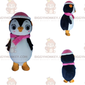 BIGGYMONKEY™ maskotdräkt för kvinnlig pingvin, kostym för isflak - Fiskmaskot - BIGGYMONKEY_09935 - BiggyMonkey.com