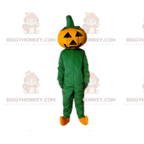 Jättiläinen Halloween kurpitsa BIGGYMONKEY™ maskottiasu
