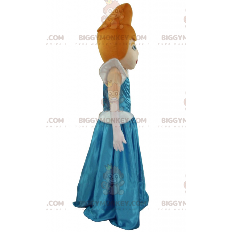 BIGGYMONKEY™ mascottekostuum prinses, koningin, Assepoester BIGGYMONKEY™ mascottekostuum prinses, koningin, Assepoester
