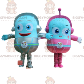 Mascota de alienígenas de BIGGYMONKEY™, disfraz de monstruos