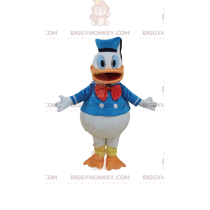 Costume de mascotte BIGGYMONKEY™ de Donald Duck, canard de