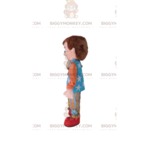 Junger Mann BIGGYMONKEY™ Maskottchenkostüm