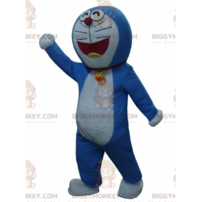 BIGGYMONKEY™ Maskottchenkostüm von Doraemon, der berühmten