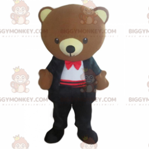 Stylowy kostium pluszowego misia BIGGYMONKEY™, stylowy kostium pluszowego misia - Maskotka niedźwiedź - BiggyMonkey.com