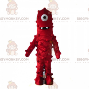Kostým maskota červené příšery BIGGYMONKEY™, kostým červeného