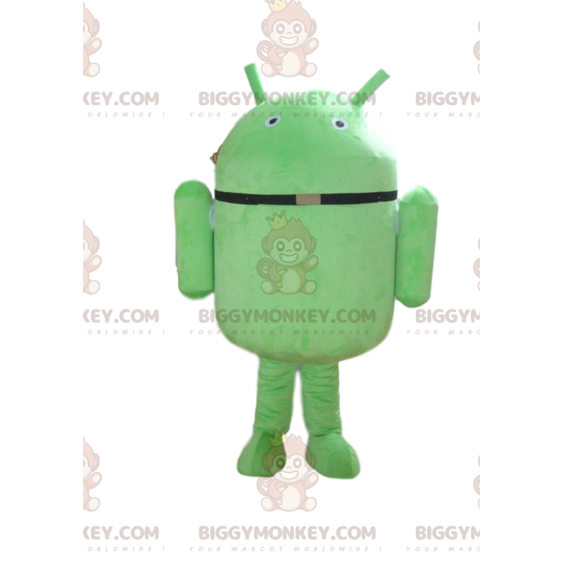 Costume de mascotte BIGGYMONKEY™ Android, costume de robot Costume de mascotte BIGGYMONKEY™ Android, costume de robot