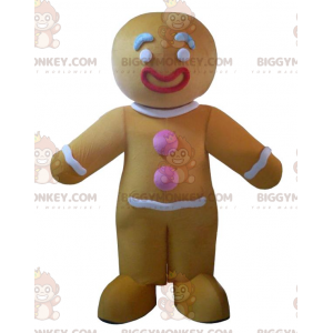 Costume da mascotte personaggio di pan di zenzero BIGGYMONKEY™