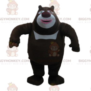 Kostým maskota černého a bílého medvěda BIGGYMONKEY™, kostým