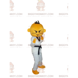 BIGGYMONKEY™ mascot costume of judoka, fighter, karateka