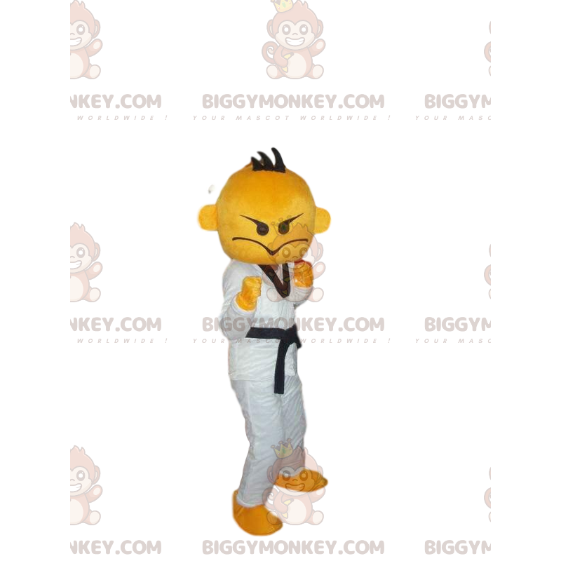 Costume de mascotte BIGGYMONKEY™ de judoka, de combattant Costume de mascotte BIGGYMONKEY™ de judoka, de combattant