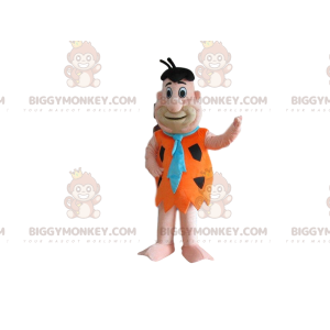 BIGGYMONKEY™ costume mascotte di Fred Flintstone, famoso