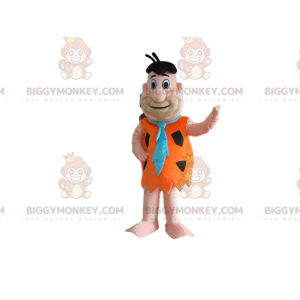 Costume de mascotte BIGGYMONKEY™ de Fred Pierrafeu, personnage