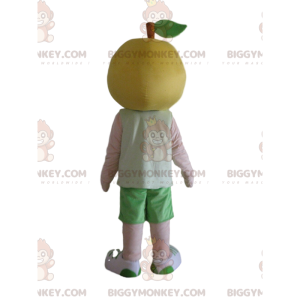 Στολή μασκότ Lemon BIGGYMONKEY™ με γυαλιά ηλίου, στολή φρούτων
