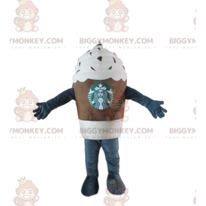 Costume de mascotte BIGGYMONKEY™ de café glacé Starbucks