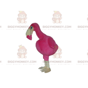 Kostým maskota obřího plameňáka BIGGYMONKEY™, kostým velkého růžového ptáka - Pták maskot - BIGGYMONKEY_09997 - BiggyMonkey.com