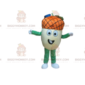Giant Acorn BIGGYMONKEY™ maskotdräkt, höstfruktdräkt -