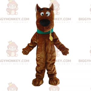Στολή μασκότ του Scooby-Doo's Famous Cartoon Brown Dog BIGGYMONKEY™ - Μασκότ διάσημων χαρακτήρων - BiggyMonkey.com