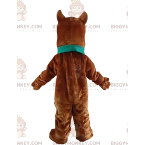 Scooby-Doos berømte tegneserie brun hund BIGGYMONKEY™ maskot