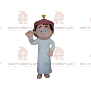 Costume de mascotte BIGGYMONKEY™ de sultan, d'homme magrébin