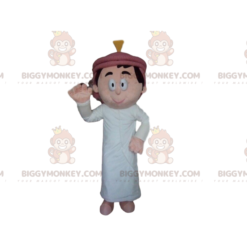 BIGGYMONKEY™ mascot costume of sultan, magrebian man, orient