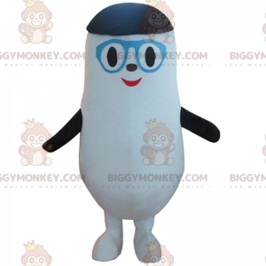Simplistische pinguïn BIGGYMONKEY™ mascottekostuum