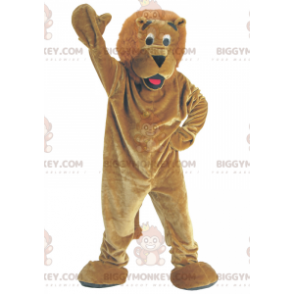 Ruskea leijona BIGGYMONKEY™ maskottiasu - Leijonan maskotit - BIGGYMONKEY_01134 - BiggyMonkey.com