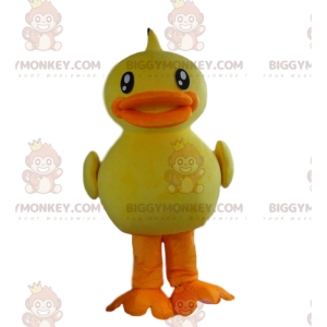 Kostium maskotki BIGGYMONKEY™ duża żółto-pomarańczowa kaczka