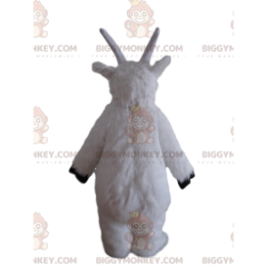 BIGGYMONKEY™ Kostým maskota bílé kozy, Kostým kozy, Beran - Hospodářská zvířata - BIGGYMONKEY_010010 - BiggyMonkey.com