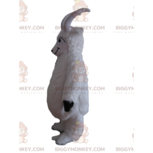 BIGGYMONKEY™ White Goat Mascot Costume, Goat Costume, Aries -