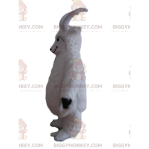 BIGGYMONKEY™ White Goat Maskot Costume, Goat Costume, Væren - Gårdsdyr - BIGGYMONKEY_010010 - BiggyMonkey.com