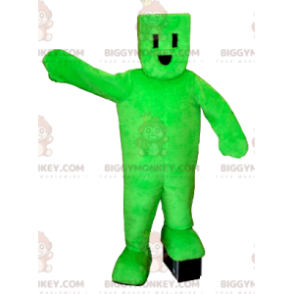 Kostým maskota Elektrická zástrčka Green Man BIGGYMONKEY™ –