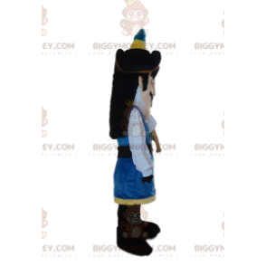 Pirate BIGGYMONKEY™ mascot costume, pirate captain costume –