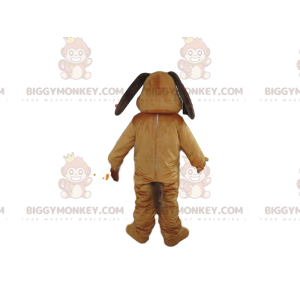 Brown dog BIGGYMONKEY™ mascot costume, doggie costume, canine