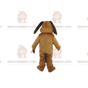 Costume de mascotte BIGGYMONKEY™ de chien marron, costume de