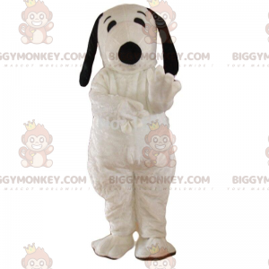 BIGGYMONKEY™ costume mascotte di Snoopy, il famoso cane dei
