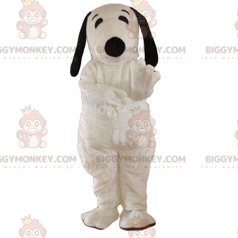 BIGGYMONKEY™ mascot costume of Snoopy, the famous cartoon dog –