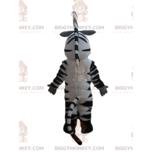 Disfraz de mascota BIGGYMONKEY™ de Marty, la famosa cebra de