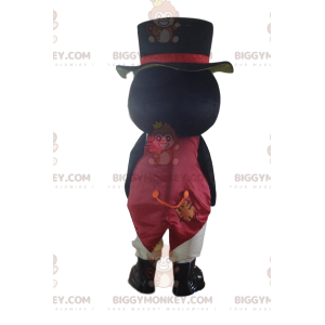 Costume de mascotte BIGGYMONKEY™ de joli pingouin très élégant