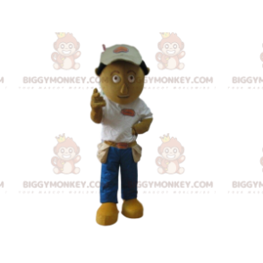 BIGGYMONKEY™ maskotkostyme, arbeider, altmuligmann, altmuligmannskostyme - Maskotter for menn - BiggyMonkey.com
