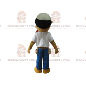 BIGGYMONKEY™ mascot costume, worker, handyman, handyman costume