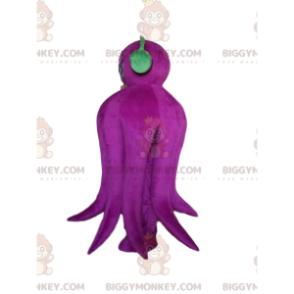 BIGGYMONKEY™ Kostium Maskotki Uśmiechniętej Fioletowej