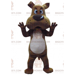 Στολή μασκότ του Scooby-Doo's Famous Cartoon Brown Dog BIGGYMONKEY™ - Μασκότ διάσημων χαρακτήρων - BiggyMonkey.com