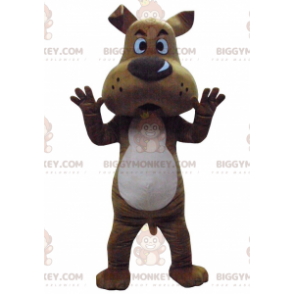 Scooby-Doos berømte tegneserie brun hund BIGGYMONKEY™ maskot