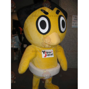 Yellow Duck Chick BIGGYMONKEY™ maskotdräkt - Ankor maskot - BIGGYMONKEY_01140 - BiggyMonkey.com