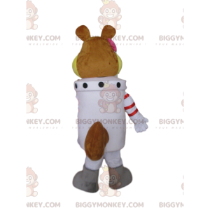 BIGGYMONKEY™ Maskottchen-Kostüm von Sandy, dem