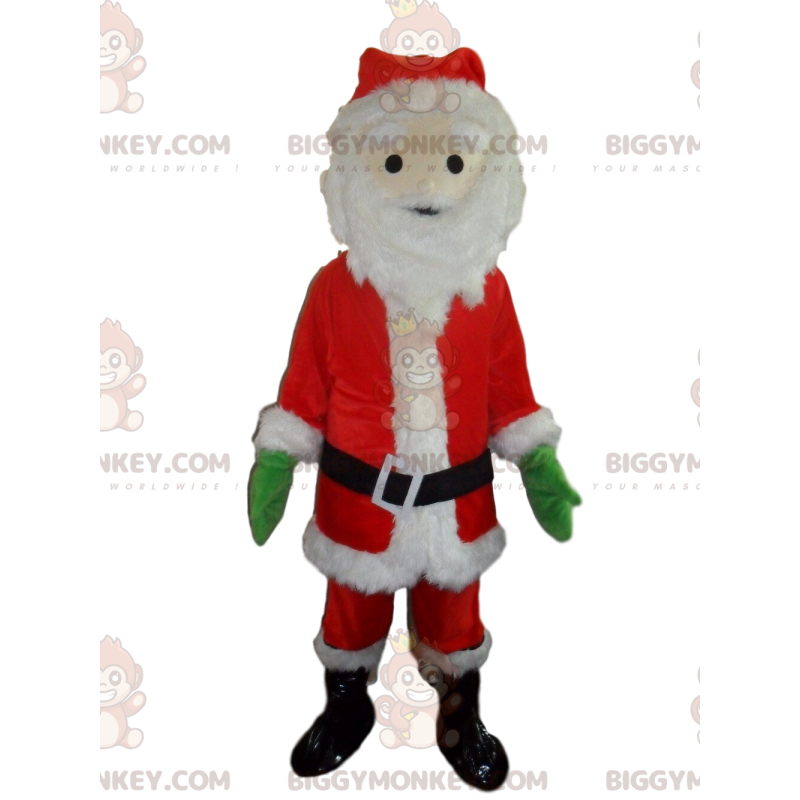 Kostým maskota Santa Clause BIGGYMONKEY™, vánoční kostým, zimní