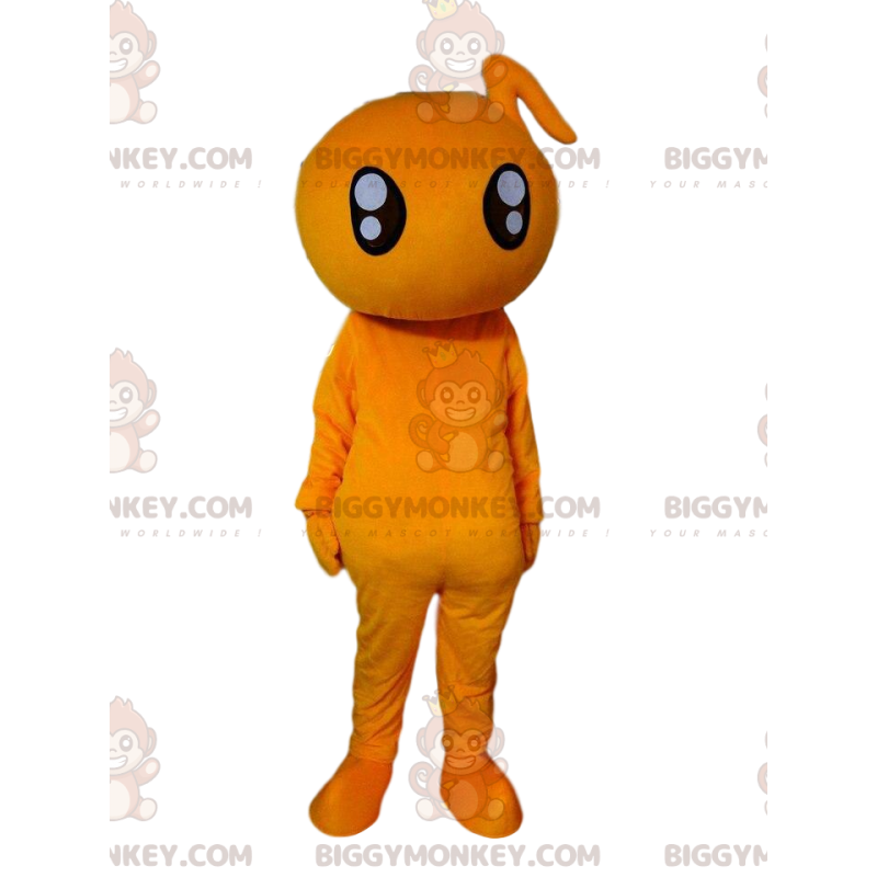 Orange Character BIGGYMONKEY™ Mascot Costume, Orange Creature