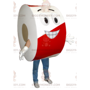 Warning Tape BIGGYMONKEY™ Mascot Costume - Biggymonkey.com