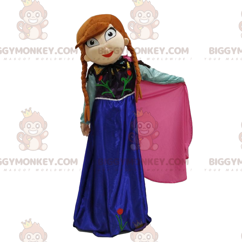 Frozen BIGGYMONKEY™ mascot costume, princess costume –