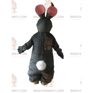 Disfraz de mascota de conejito gris y blanco BIGGYMONKEY™